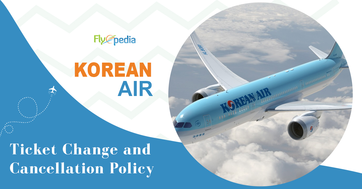 korean air change flight date online