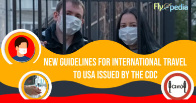 New guidelines for International travel to USA issued by the CDC.