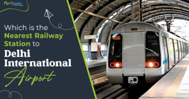 Which is the Nearest Railway Station to Delhi International Airport