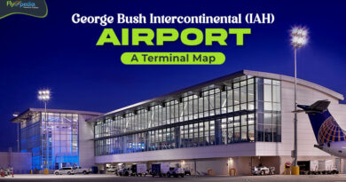 George Bush Intercontinental (IAH) Airport A Terminal Map